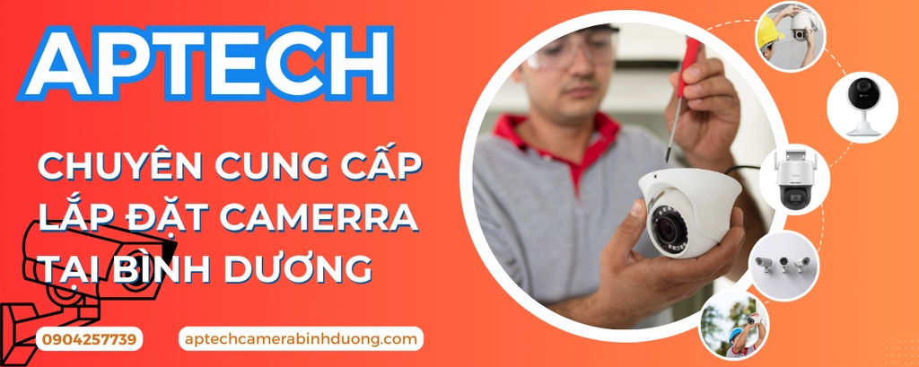 Lắp đặt camera tại Bình Dương